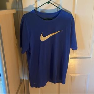 Blue Nike Tee